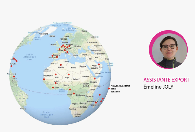 Carte monde Dimaco
